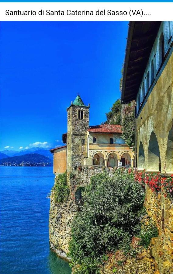 Lago Maggiore, Leggiuno, Ampio Appartamento מראה חיצוני תמונה